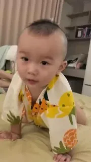 小孩真可爱😝😝🙈，兄弟一定看完，有惊喜